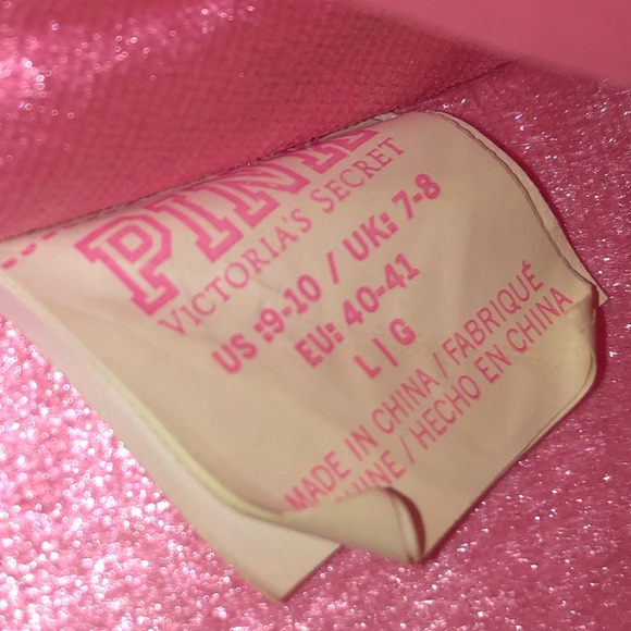 💃Victoria Secret PINK House Slippers💃 - Picture 6 of 7